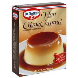 European Gourmet Bakery Instant Dessert Mix Creme Caramel with Caramel Sauce - 3.7 oz