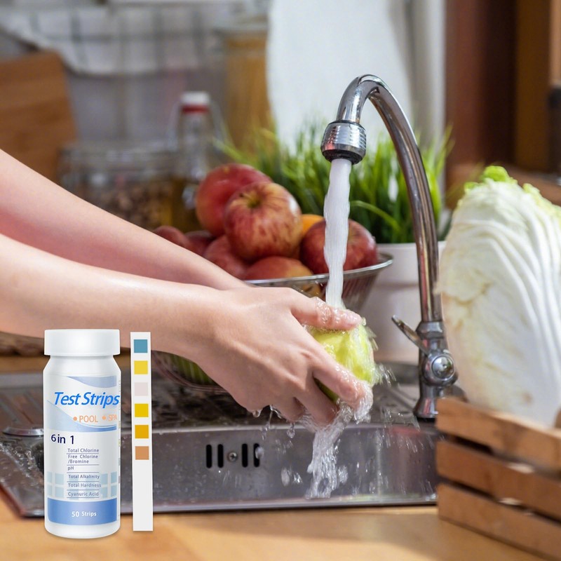 Hot Tub 6 In 1 Test Strips,PH Test Strips,PH Tester