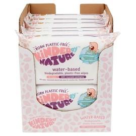 Jackson Reece Kinder by Nature Water-Based Baby Wipes - 56 Count (Case of 12 packs)