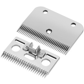 UILFHX Horse Clippers Replacement Blades, Professional Stainless Steel Clipper Blades for Horse Equine Goat Pony Cattle, 35-Teeth