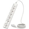 Extension Cord, 6.6 ft (2 m), Power Tap, Separate Switch,