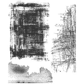 Stampers Anonymous Tim Holtz Cling Rubber Stamp Set 7 x 8.5-inch, Slight Alterations
