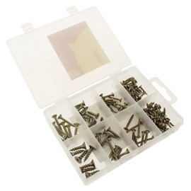 Amtech S5815 149 Piece wood screw set