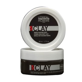 L'OREAL PROFESSIONNEL Hombre Arcilla Mate Fijación Fuerte 50ml/1.7oz