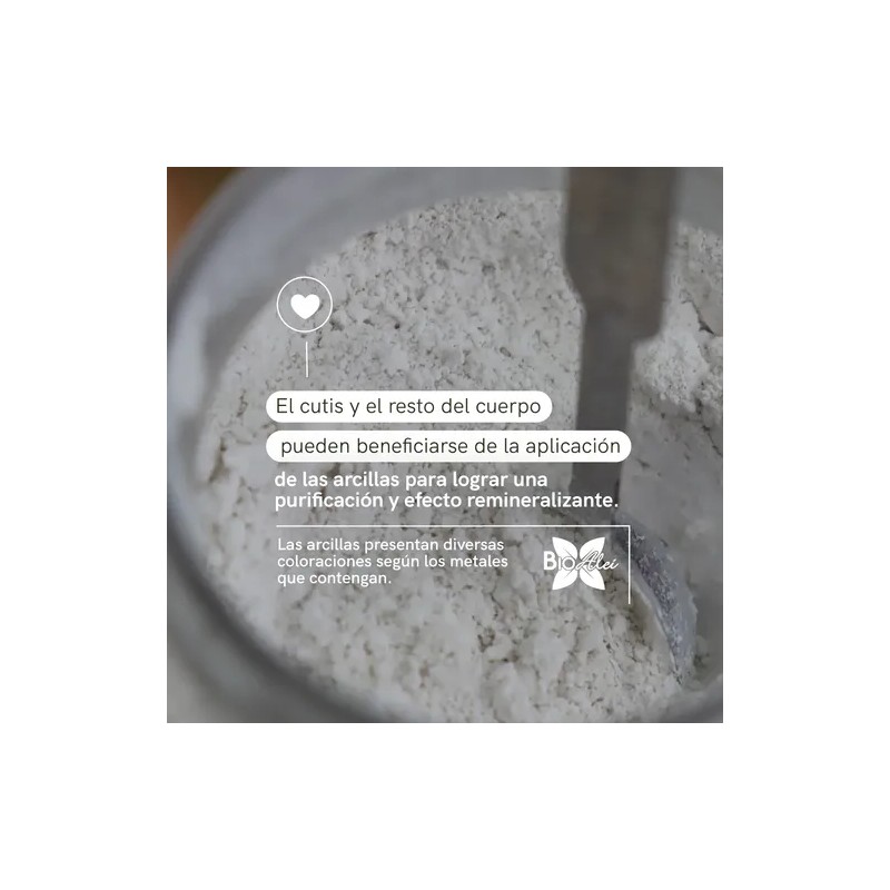 Arcilla Bentonita 1 Kg Natural Mascarilla Facial Spa
