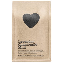 Lavender Chamomile Mint, 45-60+ Servings, Eco-Conscious Zip Pouch, Caffeine Free, Pure Loose Leaf Tea Grown in America, 5.0 Ounce (Medium)
