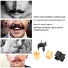 Semiter Mustache Shaping,Beard Trimmer Oil Beard Shaping Tool,Handlebar Moustache Training
