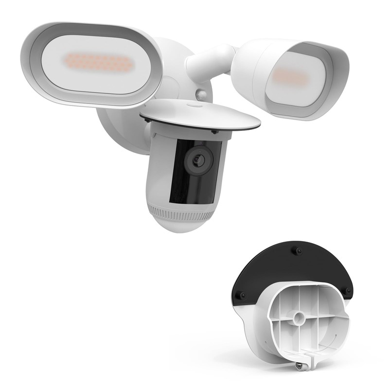 TIUIHU Sun Rain Shade Camera Cover Compatibility with Ring Floodlight