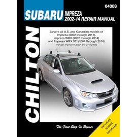 Subaru Impreza 2002-14 Repair Manual