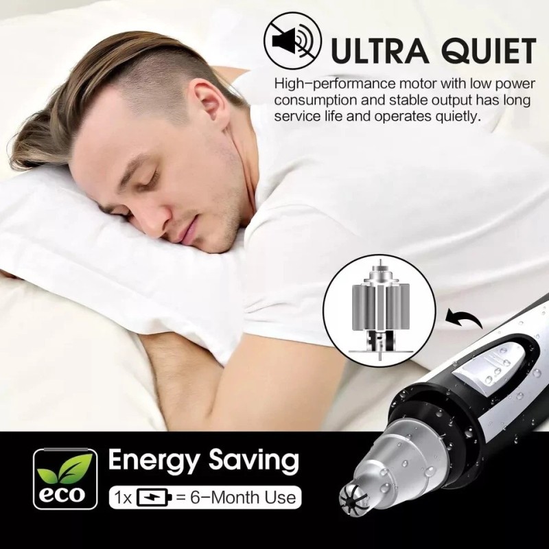 ZORAMI Ear and Nose Hair Trimmer Clipper - 2024 Professional