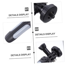 CHILDWEET Multi-Function Camera Adapter Tripod Stand Ideal for Selfie Stick Camera Mini Tripod and Extension Pole