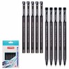 OMEGA Triad-TC Ballpoint Pens, BLACK, Fine Point (0.7 mm), Pack
