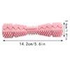Durable Dog Toothbrush Chew Toy Stick Soft Rubber Teeth Cleaning