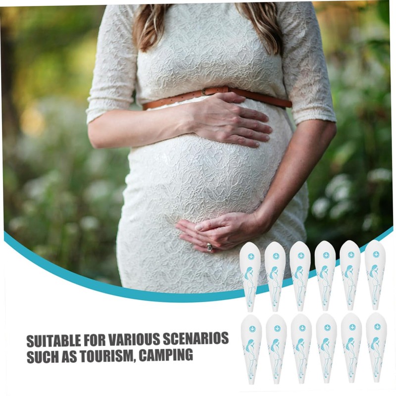 iplusmile 12pcs Female Stand-up Urinal Funnel Disposable Portable Urination Device