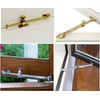 TERF® 250mm Heavy Duty Polished Brass Adjustable Sliding Screw Down