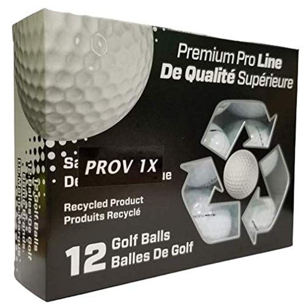 Titleist 12 Prov1 X - Value (AAAA) Grade - Recycled (Used) Golf Balls