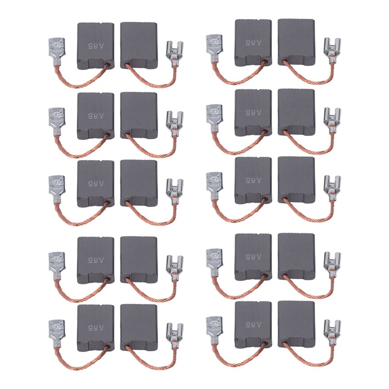 20Pcs Motor Carbon Brushes Angle Grinder Electric Drill Hammer Power
