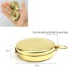 VKI® Compass, Pocket Compass, Waterproof Brass Compass, Glow in the