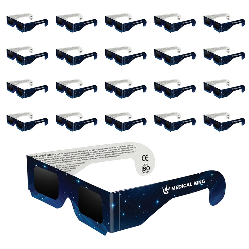Medical king Solar Eclipse Glasses (10 pack) 2024 CE and