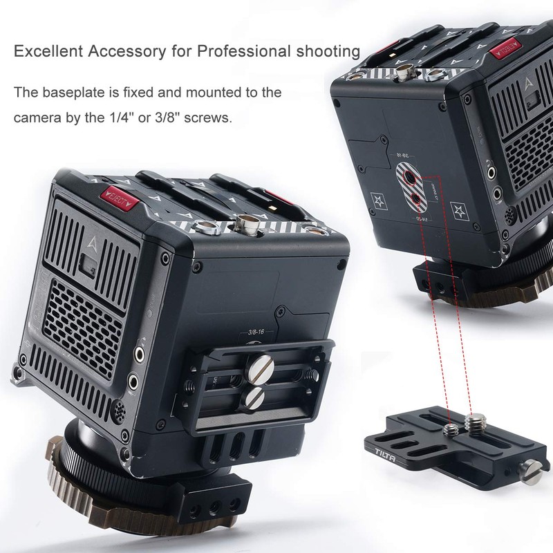 TILTA TGA-ERP Extended Quick Release Baseplate for DJI RS2 RSC2