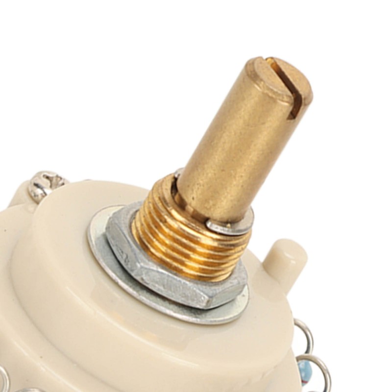 Two Channels Volume Potentiometer 2×24 Gear 20K High Accuracy Volume