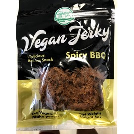 Vegan Spicy BBQ Beefless Jerky