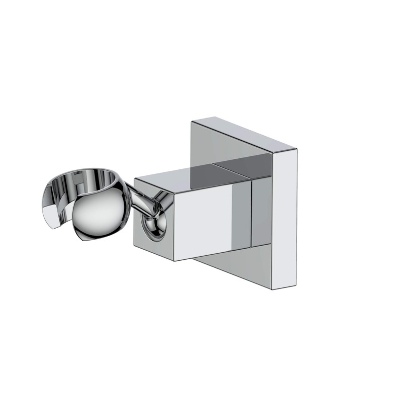 Wall Mounted All BRASS Adjustable Handheld Shower Head Bracket Holder,