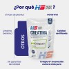Hero Sport Creatina Monohidratada Creapure 450g. 100% Pura Sabor Sin