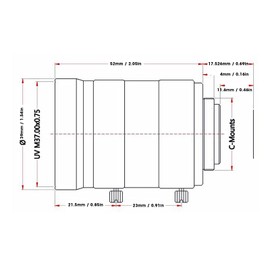 Manual Iris Lens, Industrial Camera Lens 16mm Fixed Focal Length for Industrial Factory for Parts Processing for Factory Assembly Line for Industrial Lens