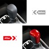 Ruautumn No Adhesive Car Gear Shift Knob Cover for Toyota