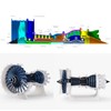 For Bambu Lab Makerworld MH006 Jet Engine Creative Model Kit