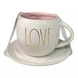 Rae Dunn "LOVE" Valentine's Day Tea Cup Set