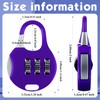 Moxweyeni 10 Pcs 3 Digit Combinations Padlock Safe Cipher Lock