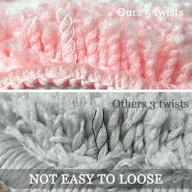 Homantic Fun Toilet Rug U Shaped Toilet Mat Cute Bathroom Rugs 24x20 Non Slip Washable Pink Bath Mat Water Absorbent Funny Bathroom Decor Pink and White Toilet Rug