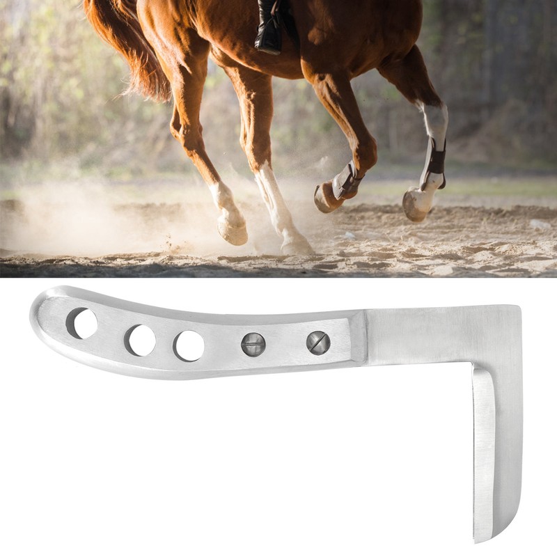 Portable L Shape Hoof Knife Trimming Tool for Cattle Horse