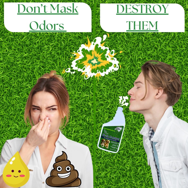 Urine Control Turf Deodorizer for Pet Urine - Bio-Enzymatic Odor