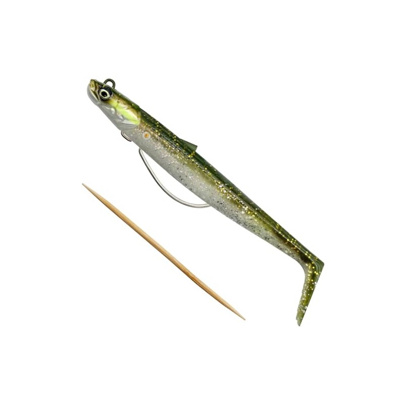 Savage Gear Sandeel V2 Weedless – 2 Rubber Fish +