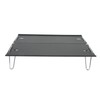 Small Folding Table Aluminium Alloy Lightweight Portable Picnic Table with
