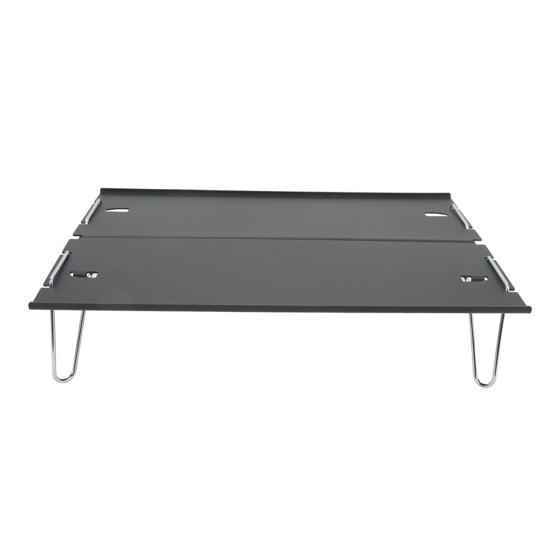 Small Folding Table Aluminium Alloy Lightweight Portable Picnic Table with