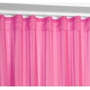 BEAUTEX Curtain with Ruffle Tape or Eyelets, Transparent Curtain Dolly,