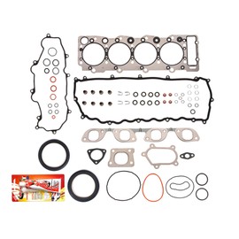 Compatible With 99-04 Isuzu NPR NQR GMC W3 W4 W5 4.8 SOHC Turbo Diesel 4HE1 Full Gasket Set