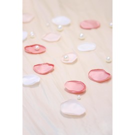 Emivery 300PCS Silk Rose Petals, Artificial Blush Pink Flower Petals Wedding Flower Girl Scatter Petals for Wedding Aisle Runner Bridal Shower Party Dinner Table Centerpieces Decor
