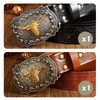 UDNFHL 2 pieces retro belt buckle, belt buckle, strap accessories,