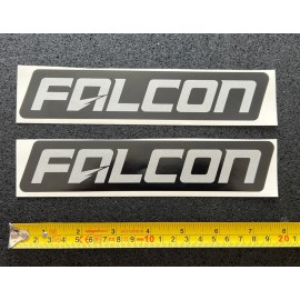 Unbranded 2 FALCON SHOCKS Decals Stickers offroad racing wrangler overland adventure jks