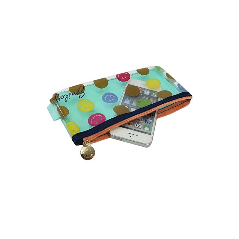 Smiley Face [Clear Pouch M] Pencil Case Smiley Face, Casual