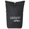 Huuraa Messenger Backpack Teacher with Heart Gift 30-44 Litres Black