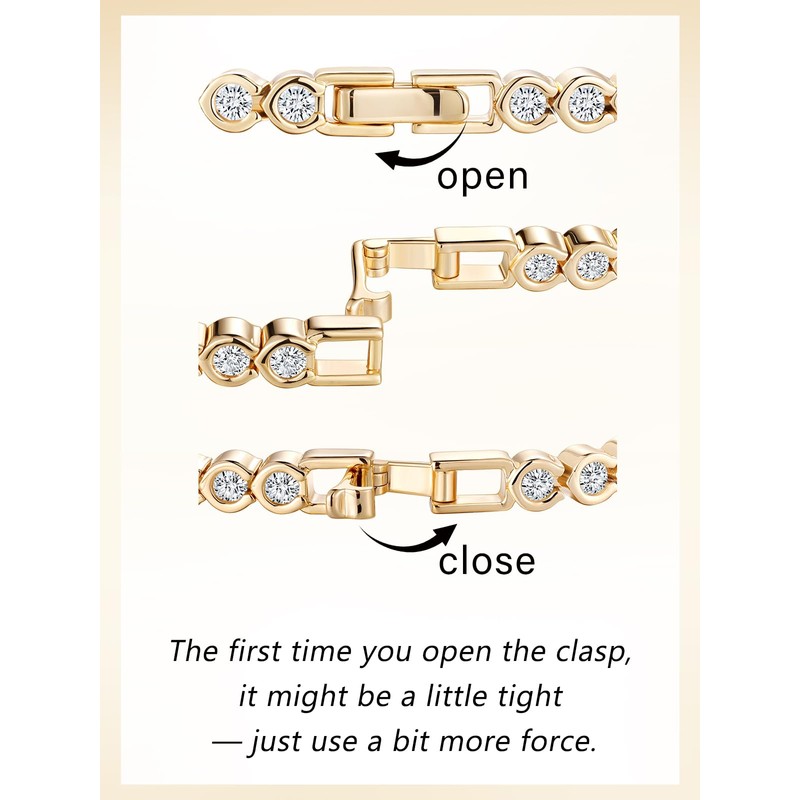 GOOGAS Princess cut Cubic Zirconia cz Simulated Diamond Gold Bezel