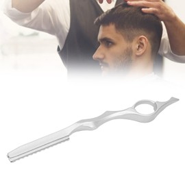 ANKROYU Hair Thinning Razor, Classic Style, Stainless Steel, Unisex, Silvery, For Hair Stylists & Home Users