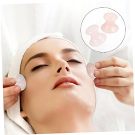 BIUDECO Pcs Face Massaging Rods Natural Powder Crystal Gua Sha Stick Massage Board for Beauty Tools