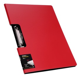 A4 Conference Pad Clipboard Folder Foam PP File Holder Writing Signature Pad Portable Professional Presentation Portfolio Paperwork Organizer for Business Office School Striped